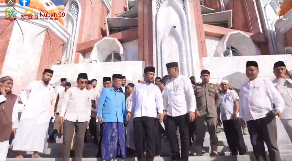 Andi Sudirman Resmikan Masjid 99 Kubah Asmaul Husna, Jadi Ikon Wisata Religi di Sulsel